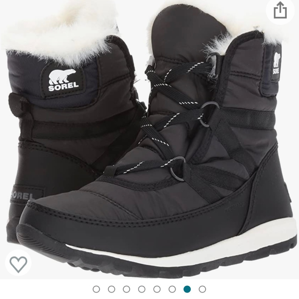 sorel women's whitney short lace waterproof insulated winter boot